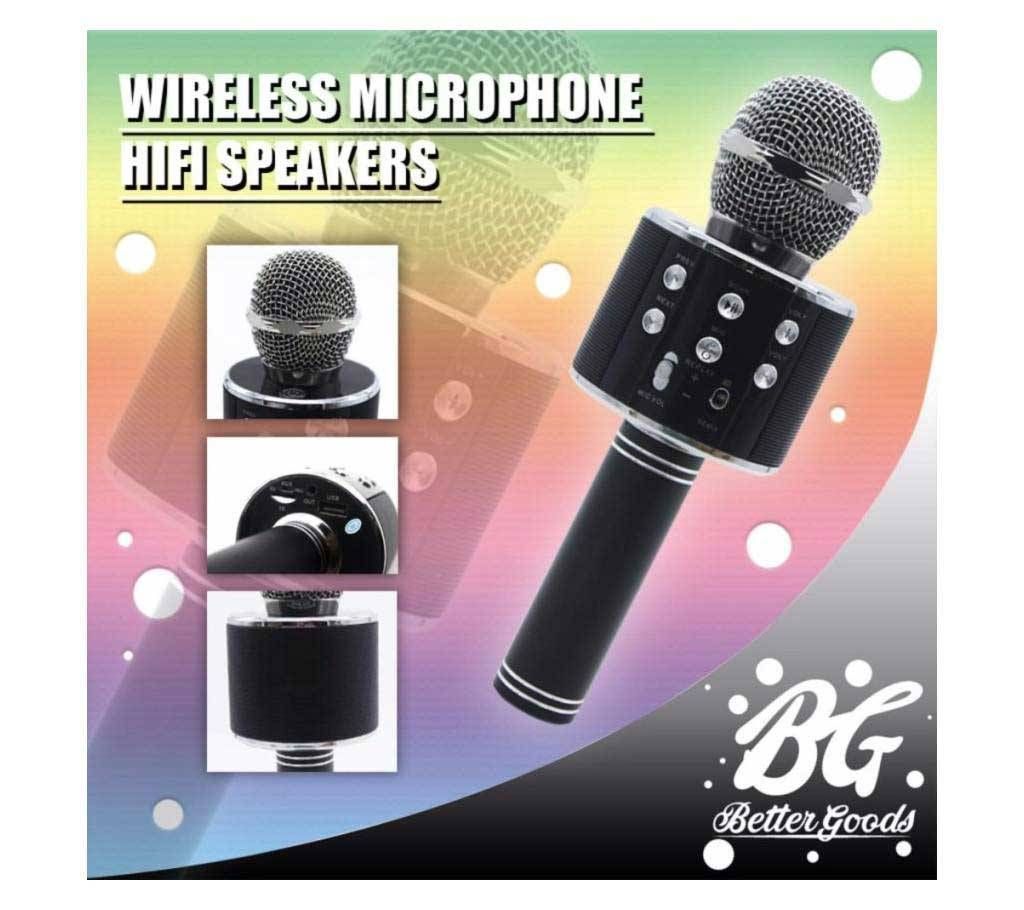 Microcell WS-858 Bluetooth Karaoke Microphone 