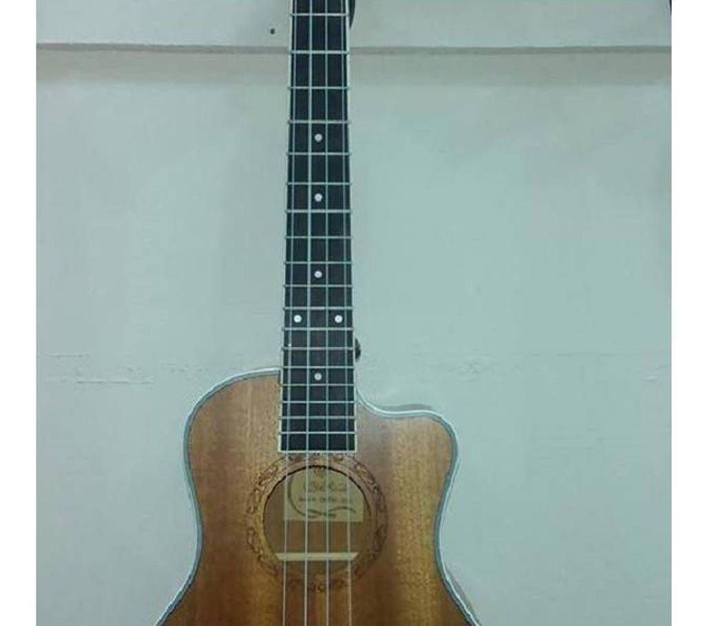 26 inch Mahogany cutaway The rose Ukulele
