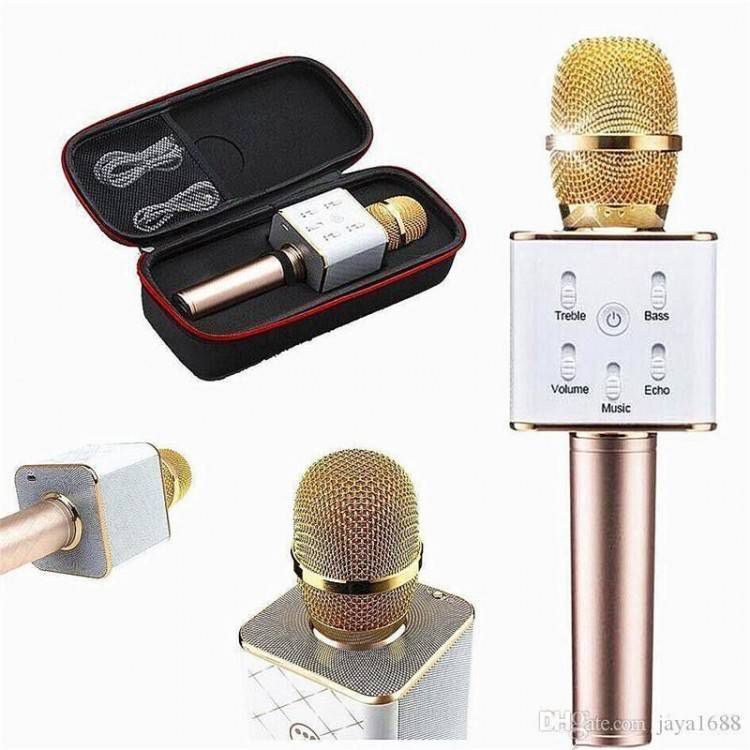 Wireless Microphone & HIFI speaker Q7 Karaoke 