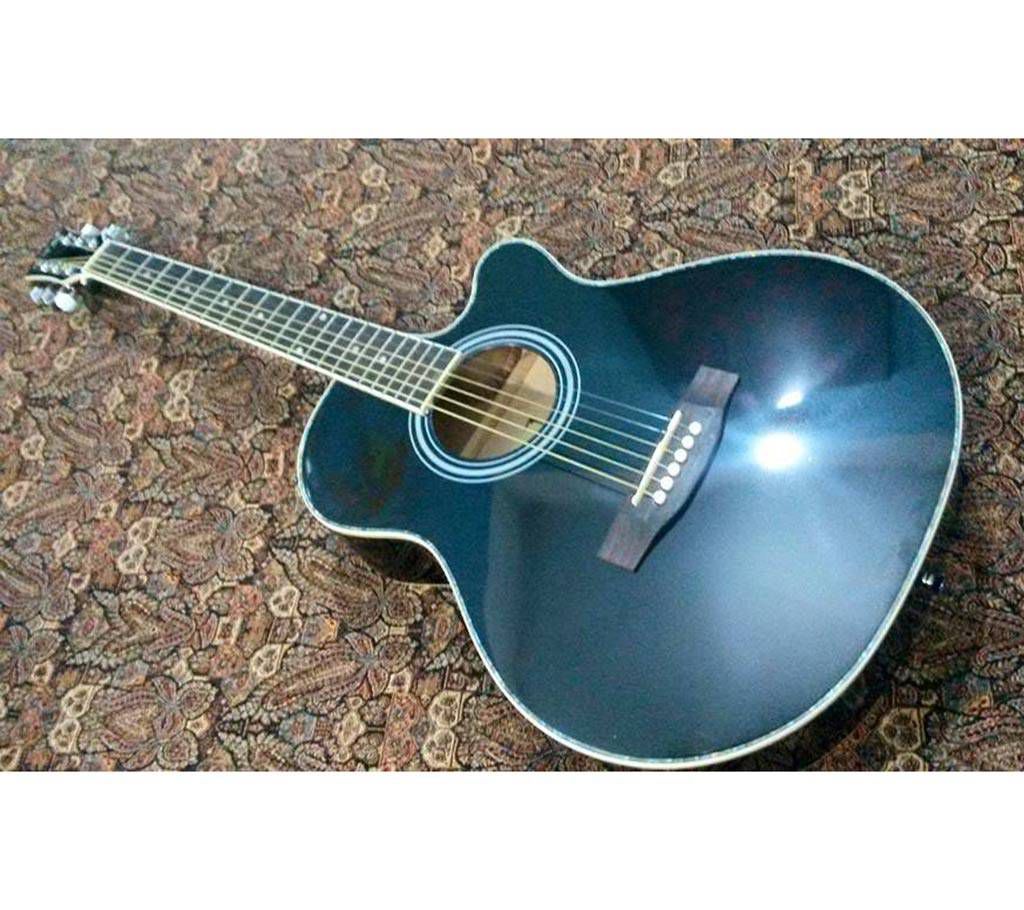 Axe black acoustic guitar 