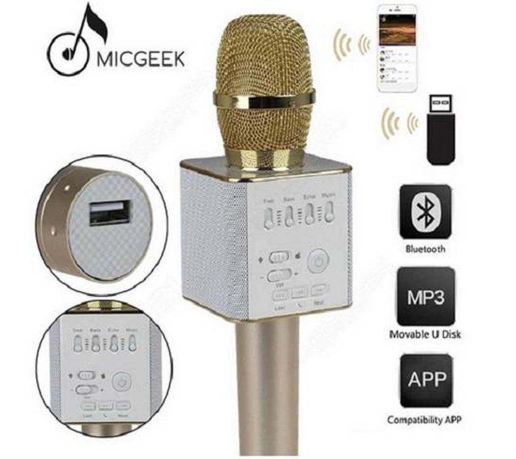 Bluetooth Microphone Speaker Karaoke 
