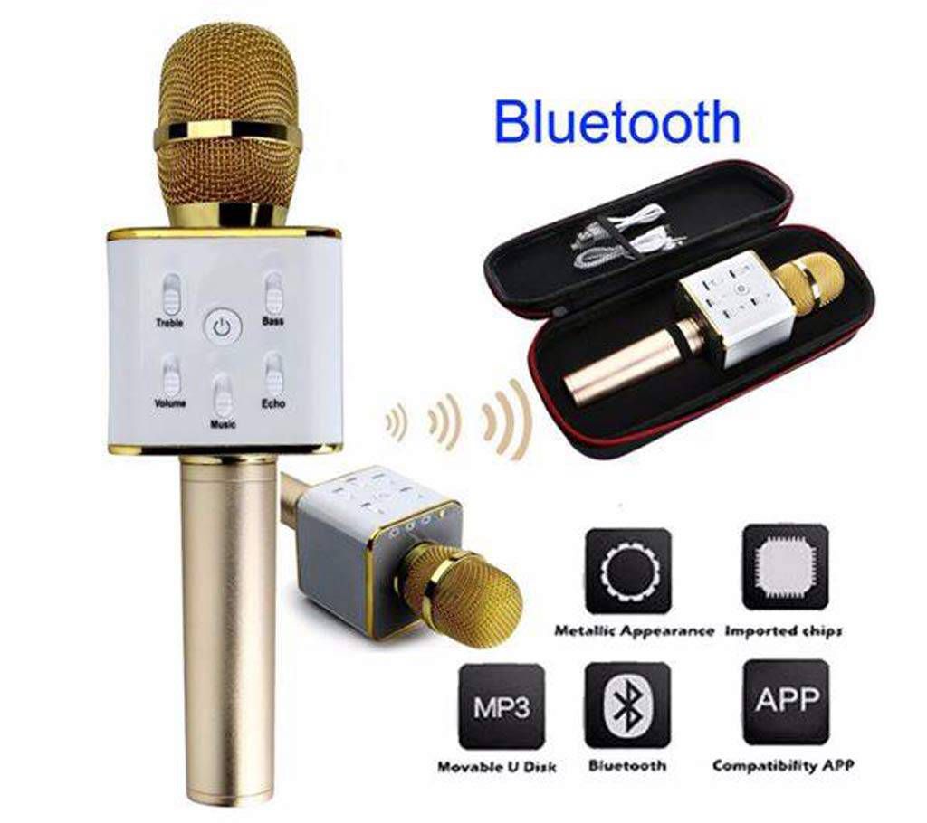 Q7 Bluetooth home Karaoke speaker microphone 