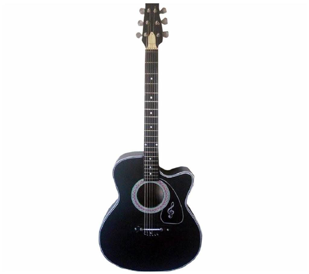 Black Acoustic Guitar