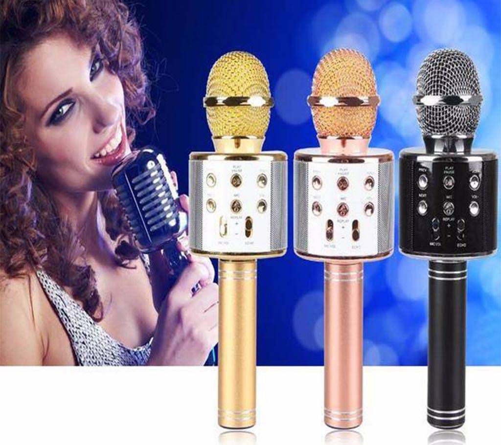 WS-858 Wireless Karaoke Microphone