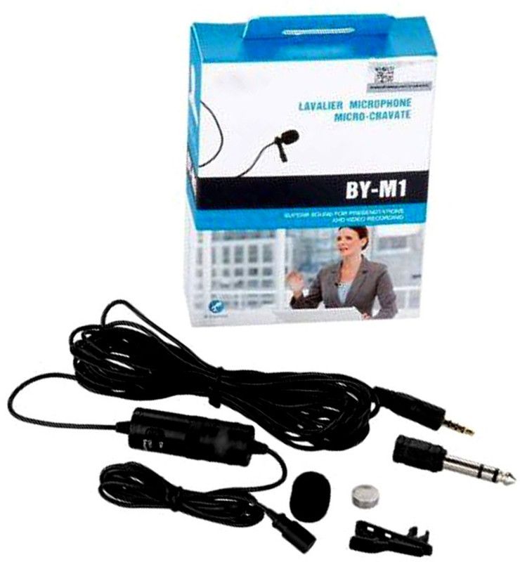 13-HI-13 BOYA 3.5mm Microphone Electric Condenser, Smartphone, DSLR, YouTube Microphone