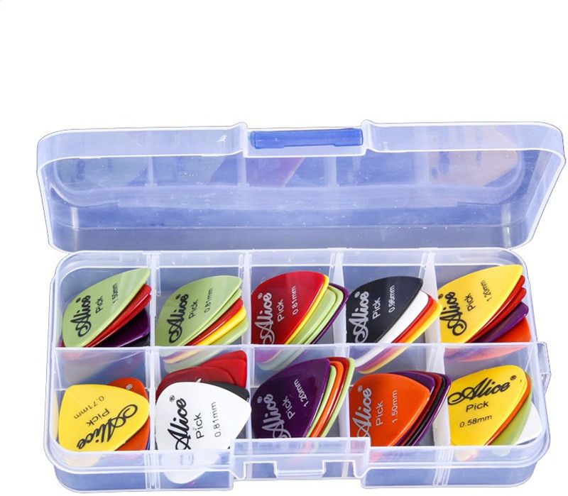 Futaba Alice Acoustic Electric Guitar Picks Case - 50 Pcs Guitar Pick  (Pack of 50)
