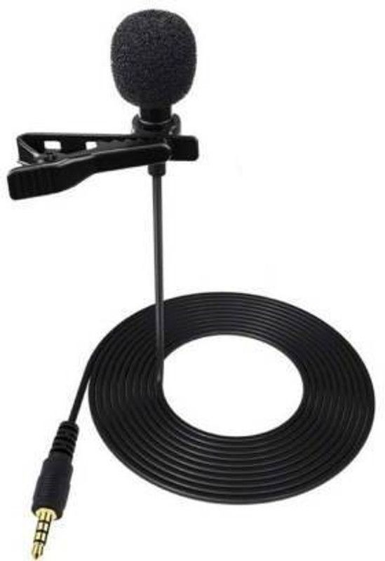 TULUA YODNSO 3.5MM Clip On Mini Lapel Lavalier Microphone Devices for YouTube, Collar Mike for Voice Recording, Lapel Mic Mobile, Pc, Laptop, Android Smartphones, DSLR Camera Microphone Microphone