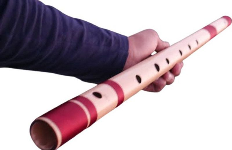 Gold Rush B Natural Base Scale Professional Right Hand Flute (Bansuri) 20 inch Size Bamboo Flute  (53 cm)