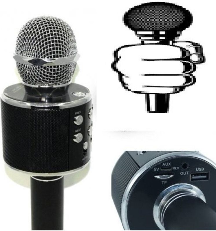 Bydye OD796/ WS858 MAX Wireless Mic Handheld color may very(pack of 1) Microphone