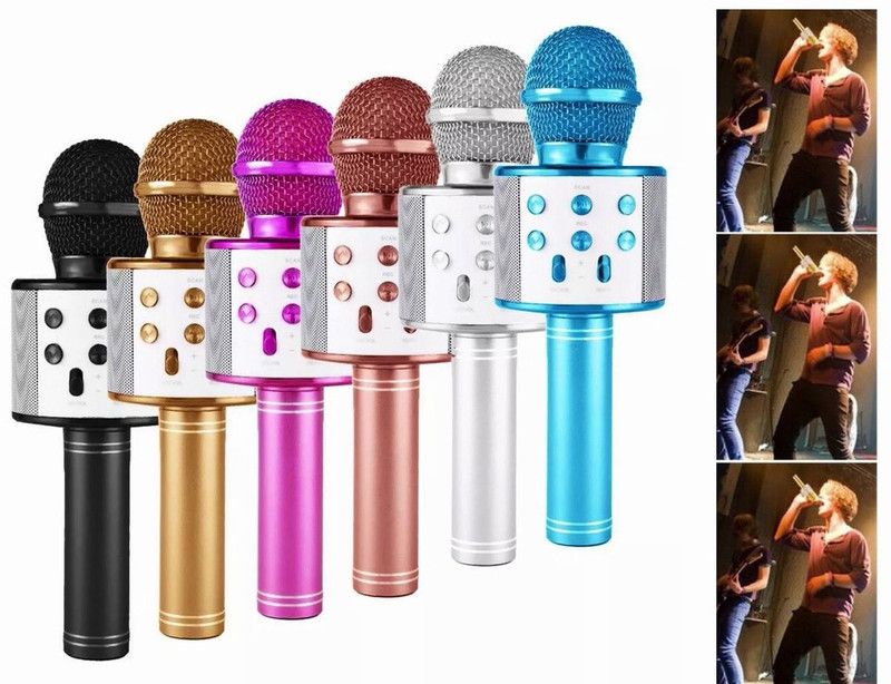 Y2H Enterprises A6_ws858 LATEST Bluetooth Mic With Speaker Color May VARY (PACK OF 1) Microphone