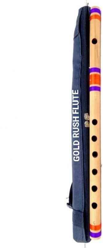 Gold Rush G Tune Scale SIX Hole Flute (Bansuri) 17 Inch Size For Beginners Bansuri Bamboo Flute  (45 cm)