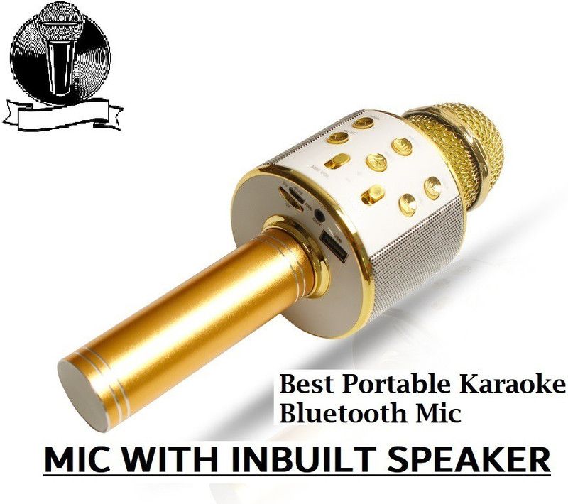 Bashaam R1181 latest Wireless Karaoke MicColor may vary (pack of 1) Microphone