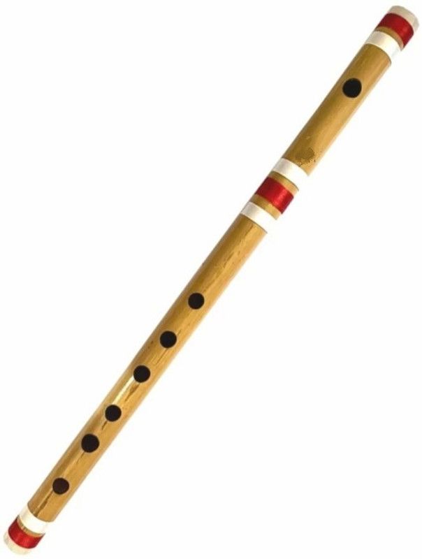 Gold Rush G Tune Scale Medium SIX Hole Bamboo Flute (Bansuri) 17 Inch Size Bamboo Flute  (45 cm)