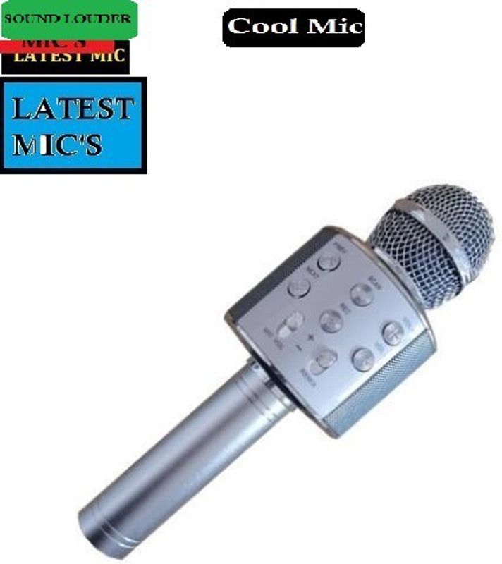 Bashaam S2488 MAX WS858MICROPHONE Handheld MIC& SPEAKER COLOR MAY VARY (PACK OF 1) Microphone