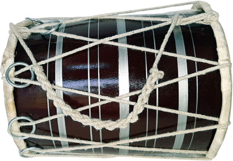 GT manufacturers Brown Baby Dholak 0231 Nut & Bolts Dholak  (Brown)