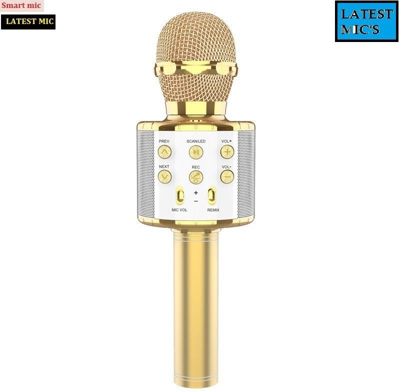 jorugo A459_WS858 PLUS MICROPHONE Recording MIC COLOR MAY VARY (PACK OF 1) Microphone