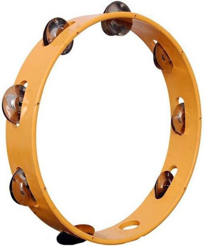 Boom Box 20 cm Headless Tambourine  (Plastic)