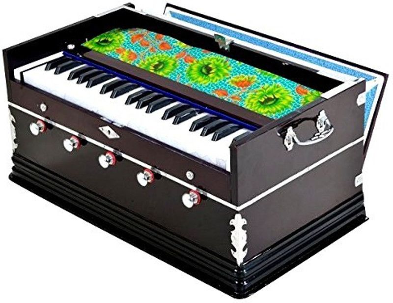 SG MUSICAL FTGHARL05 3.25 Octave Hand Pumped Harmonium  (Three Fold Bellow, Bass Reed, Male Reed)