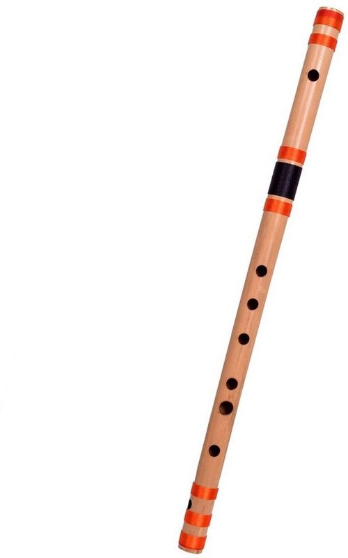 Rio Beginner Bamboo Bansuri C Scale 7 Hole 19 Inch Bamboo Flute  (48 cm)