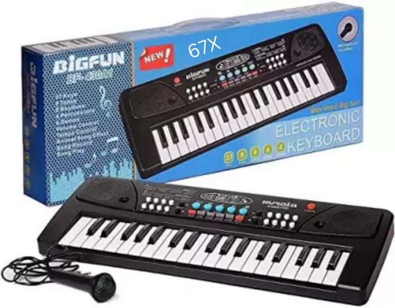 Mahi Zone 37 keys Electronic Piano Keyboard with LED Display & Microphone, KW__37_65 37 keys Electronic Piano Keyboard with LED Display & Microphone, KW__37_65 Analog Portable Keyboard  (37 Keys)