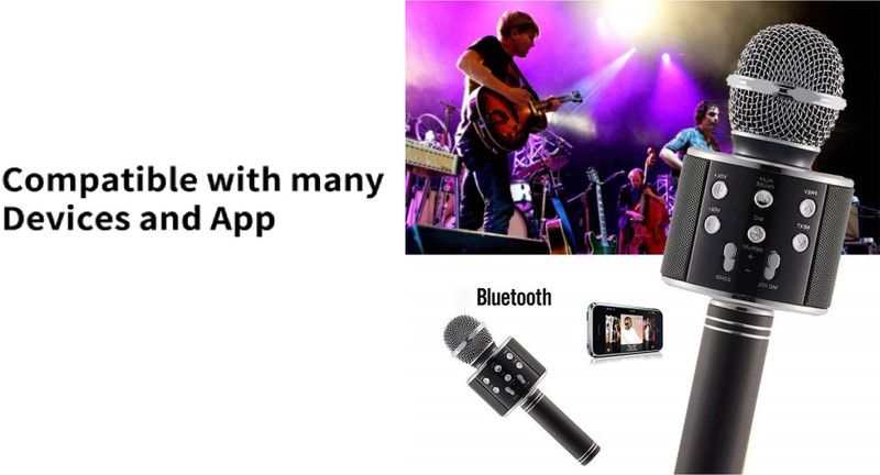 Y2H Enterprises A294_ws858 ULTRA Bluetooth Mic For Singing Color May VARY (PACK OF 1) Microphone