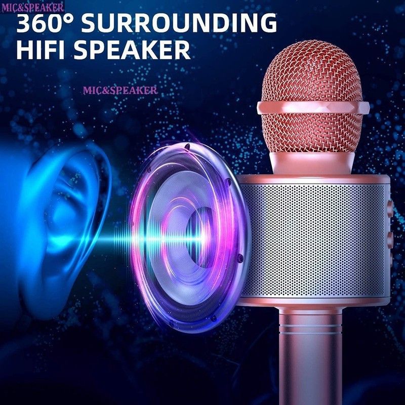 Bashaam J452 PRO(WS858) HandheldSpeaker&Mic Color may vary (Pack of 1) Microphone