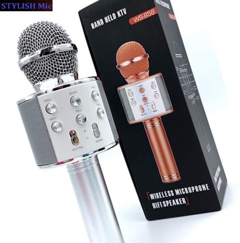 Bashaam J738 ADVANCE(WS858) HandheldSpeaker&Mic Color may vary (Pack of 1) Microphone