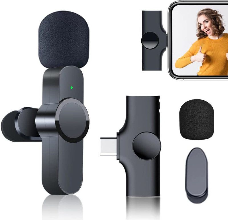ENMORA K8 Wireless Collar Mic Mini Omnidirectional Lapel Collar R54 Microphone