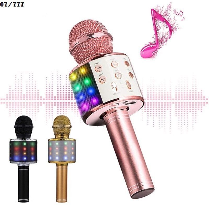 Bashaam R808 plus Bluetooth Karaoke MicColor may vary (pack of 1) Microphone