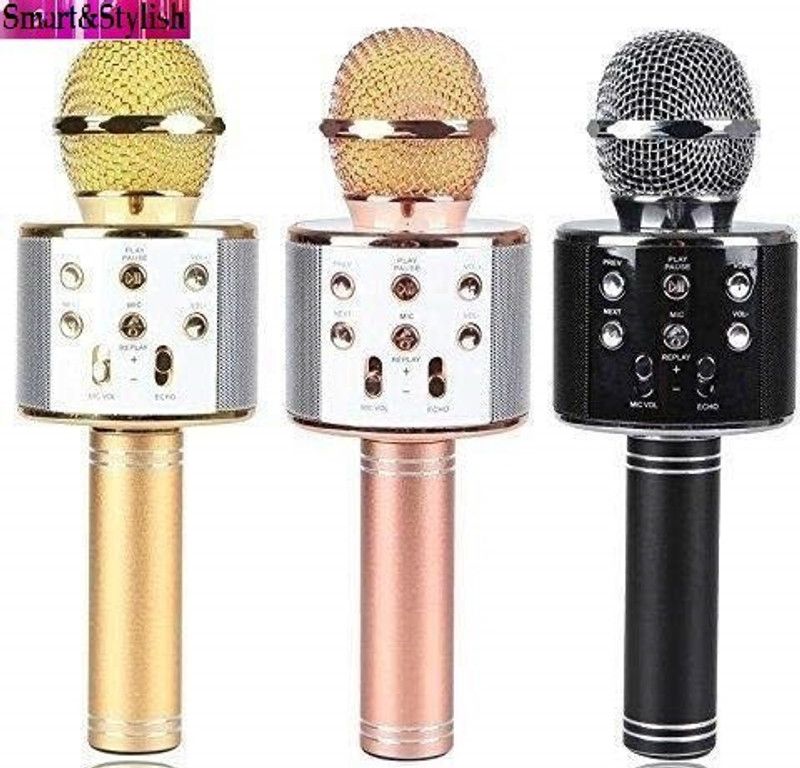Bashaam J2485 LATEST(WS858) BLUETOOTH WIRLESSMic Color may vary (Pack of 1) Microphone