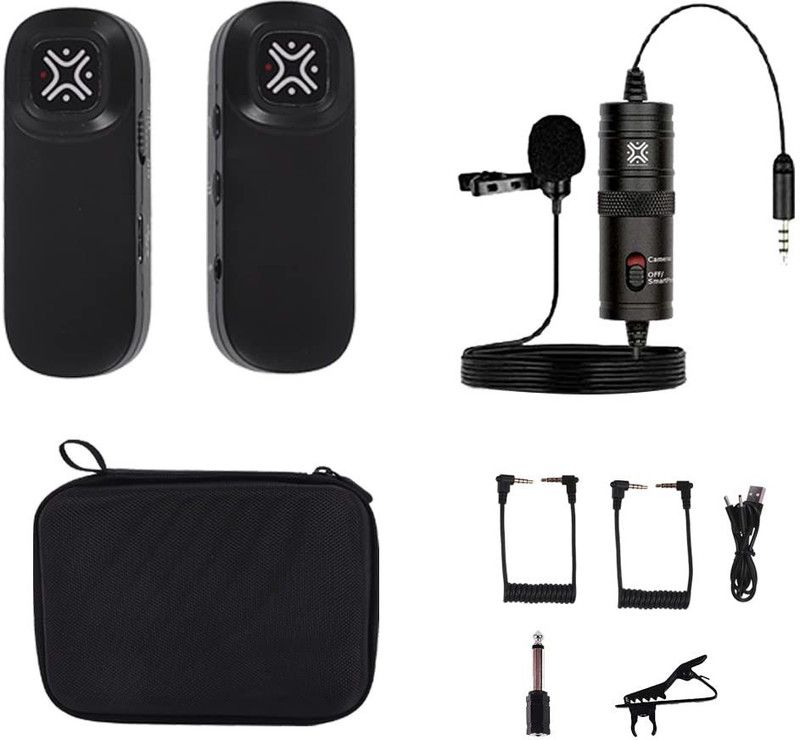 Xtreme Acoustics Wireless UHF Microphone and Lavalier Microphone Kit Microphone