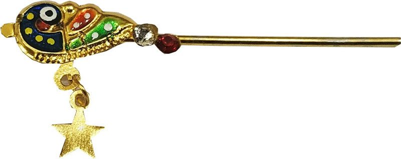 salvusappsolutions Metal Gold Designer Flute Stainless Steel Flute  (5 cm)