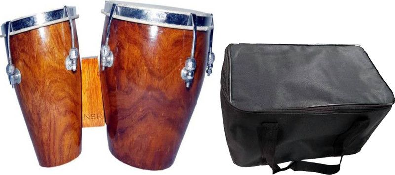 NSR NSR1B010 WITH BAG BONGO Wooden Bongo  (17 cm, 10 cm)