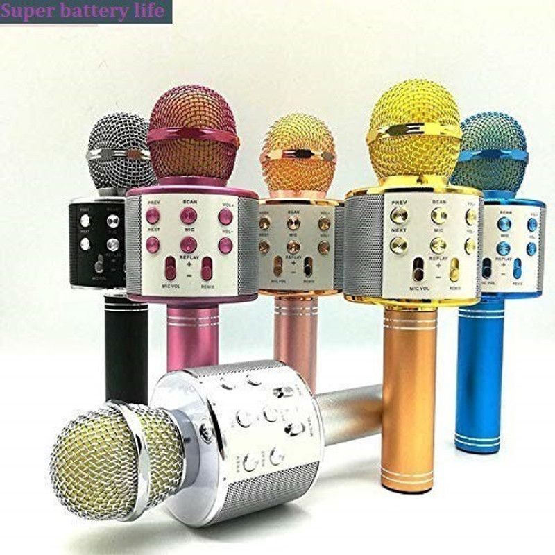 Bashaam J1160 PRO(WS858) HandheldSpeaker&Mic Color may vary (Pack of 1) Microphone