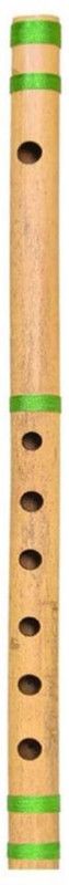 KHALSA MUSICAL WOODEN C SCALE FLUTE Bamboo Flute  (33 cm)
