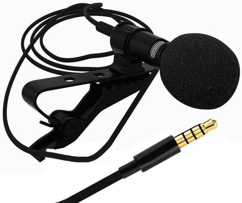 Pitambara 3.5mm Clip Microphone | Collar Mike for Voice Recording Microphone