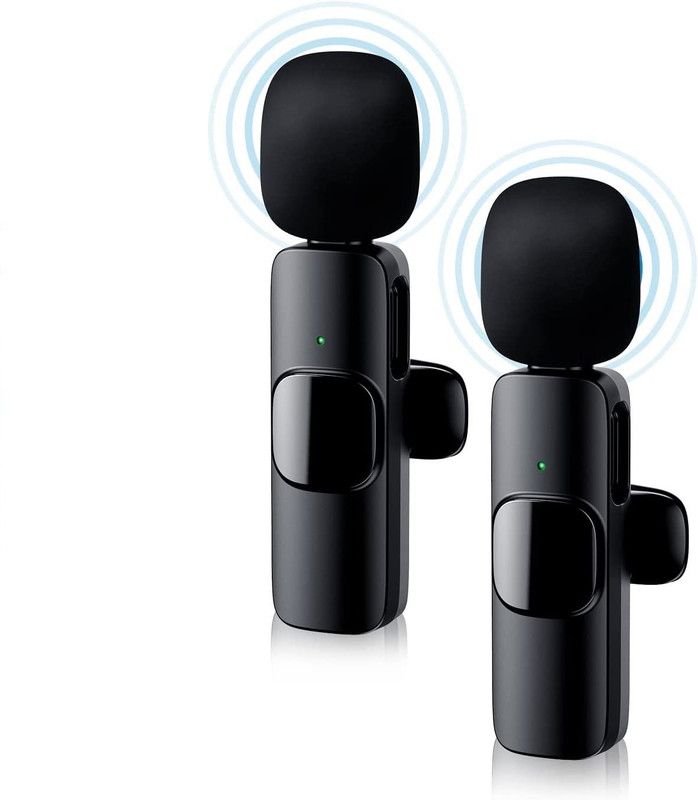 Clubics Type-C Dual Wireless Microphone Lapel Mic System K9 With Dual M2 Microphone