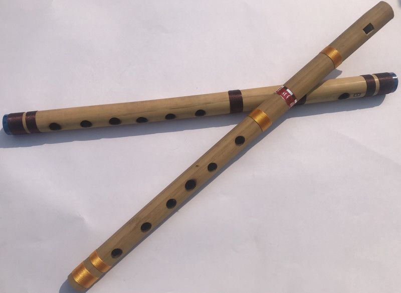 Velvet Enterprises Bamboo Flute  (34 cm)
