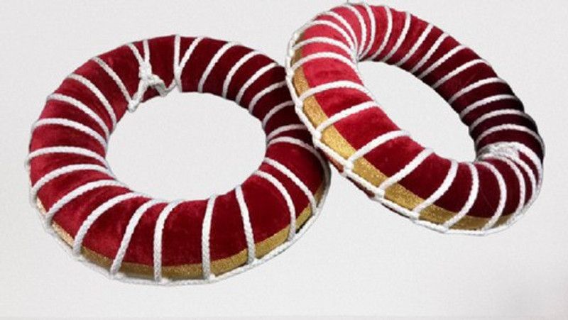 KHALSA MUSICAL Tabla Ring Pad  (Multicolor Pack of 2)