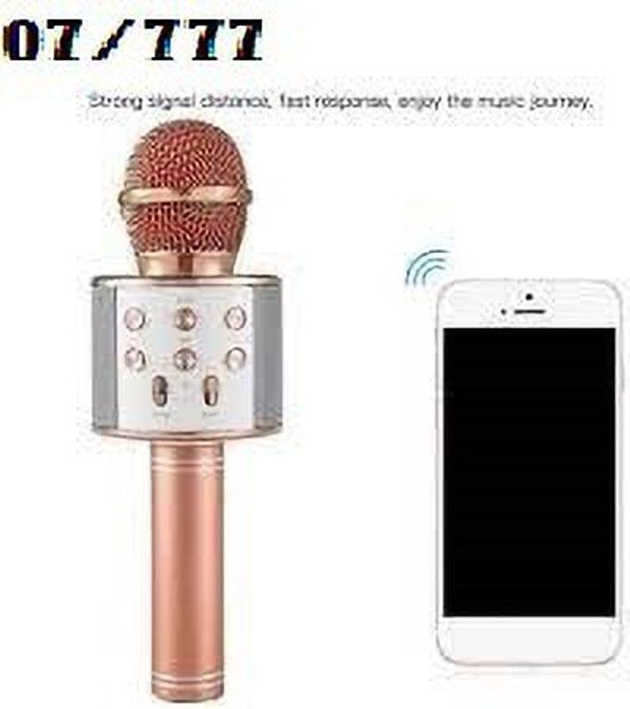 Bashaam R845 latest Wireless Karaoke MicColor may vary (pack of 1) Microphone