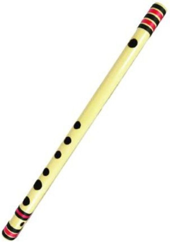 Gold Rush E Natural Medium Professional Scale Right Hand Flute (Bansuri) 16 inch Size Bamboo Flute  (42 cm)