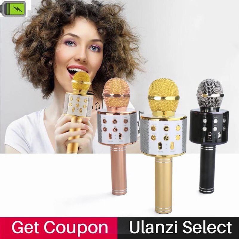 jorugo BG1075 max Wireless Karaoke MicColor may vary (pack of 1) Microphone