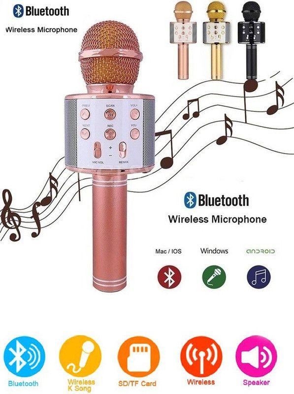Y2H Enterprises A64_ws858 ULTRA Bluetooth Mic Color May VARY (PACK OF 1) Microphone