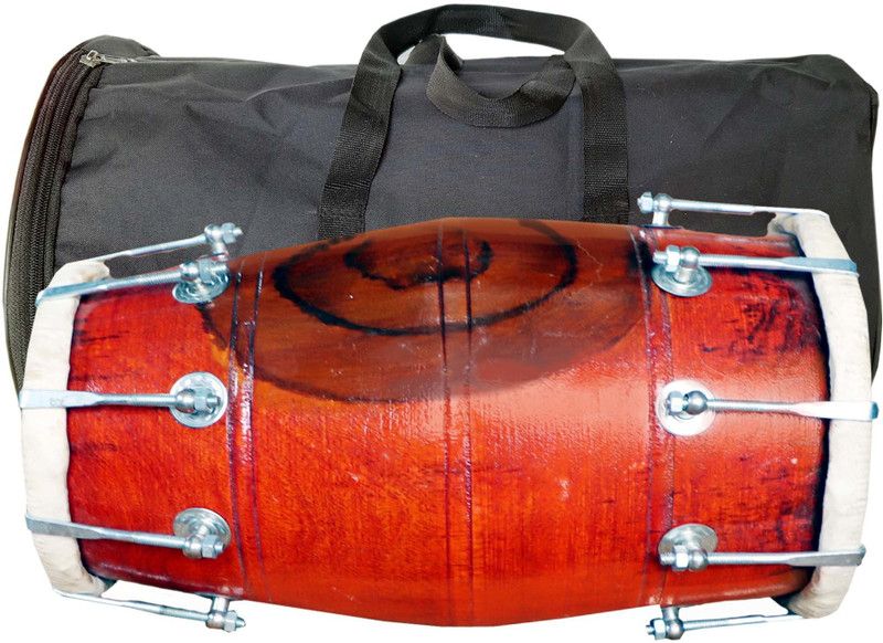 RAM musical OD-WB 3333 Nut & Bolts Dholak  (Multicolor)