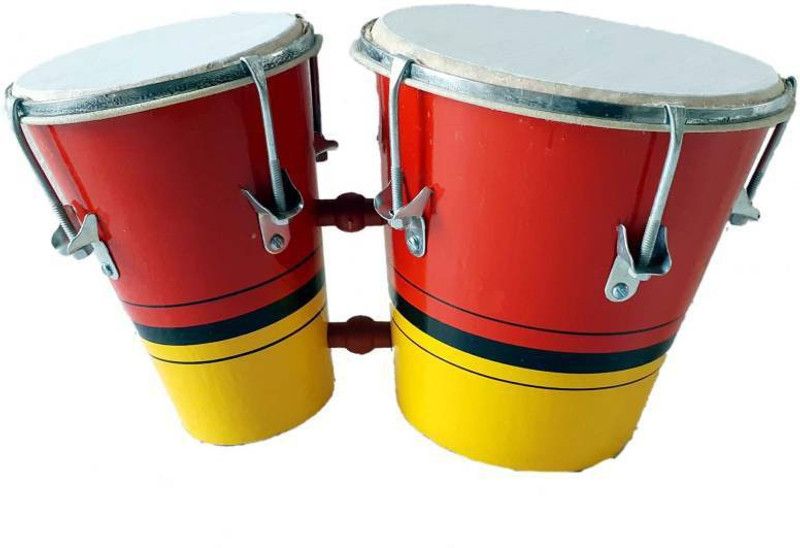 NSR Traders BONGO0011 Wooden Bongo  (15 cm, 10 cm)