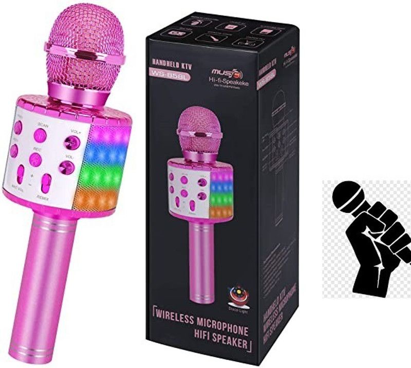 Bydye OD322/ WS858 MAX Wireless Mic Handheld color may very(pack of 1) Microphone