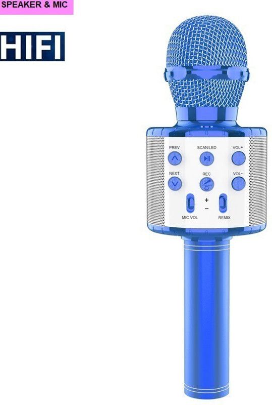 Jocoto S1819 LATEST WS858_Wireless Karaoke Mic Handheld(pack of 1) Microphone