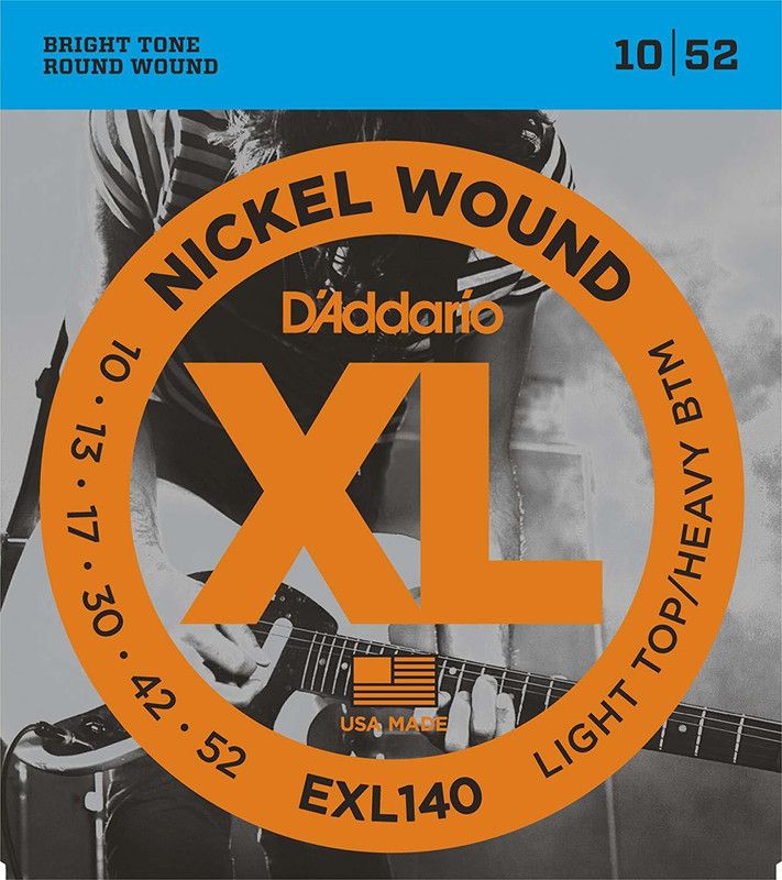 D'ADDARIO Electric EXL140 Guitar String  (6 Strings)