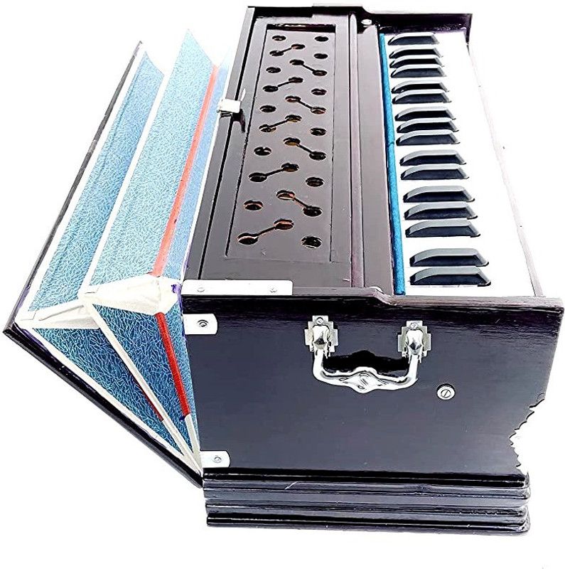 SG MUSICAL 3 1/4 Octave, Double Bellow, 39 Keys,7 Stopper FTGHARL53 3.25 Octave Hand Pumped Harmonium  (Three Fold Bellow, Bass Reed, Male Reed)