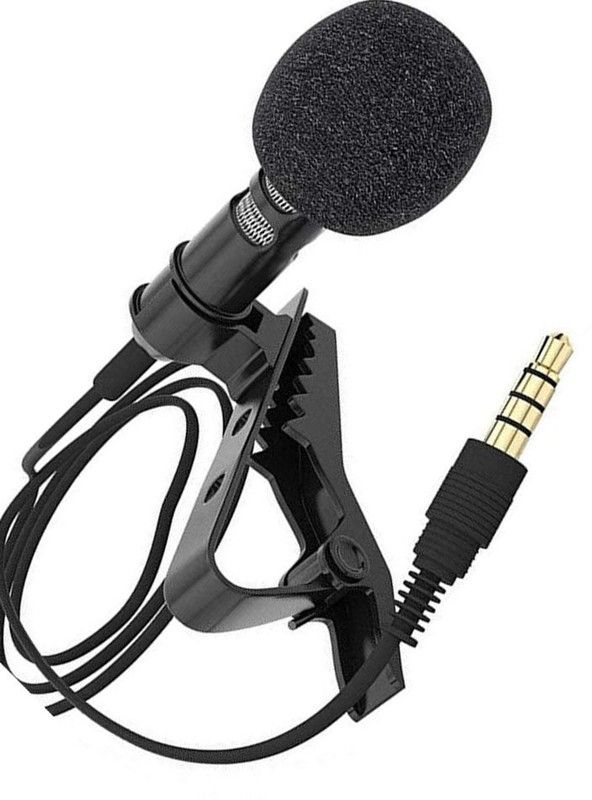 Headrick Mini Lavalier Lapel Mic Microphone for You Tube, Voice Chat, Video Conferencing Microphone